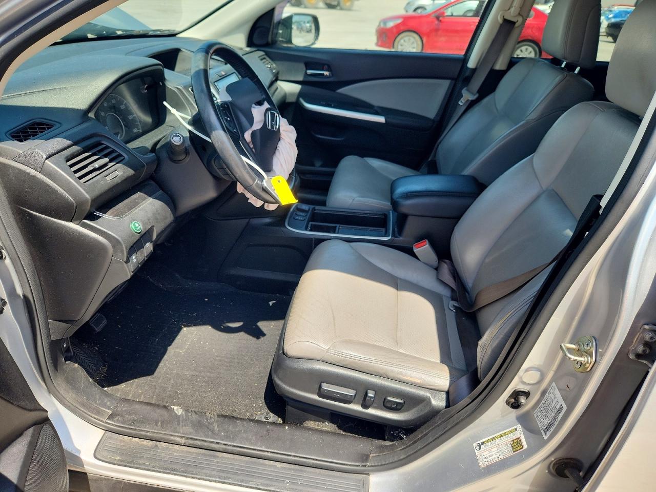 2015 Honda Cr-v Exl Silver vin: 2HKRM3H77FH521596