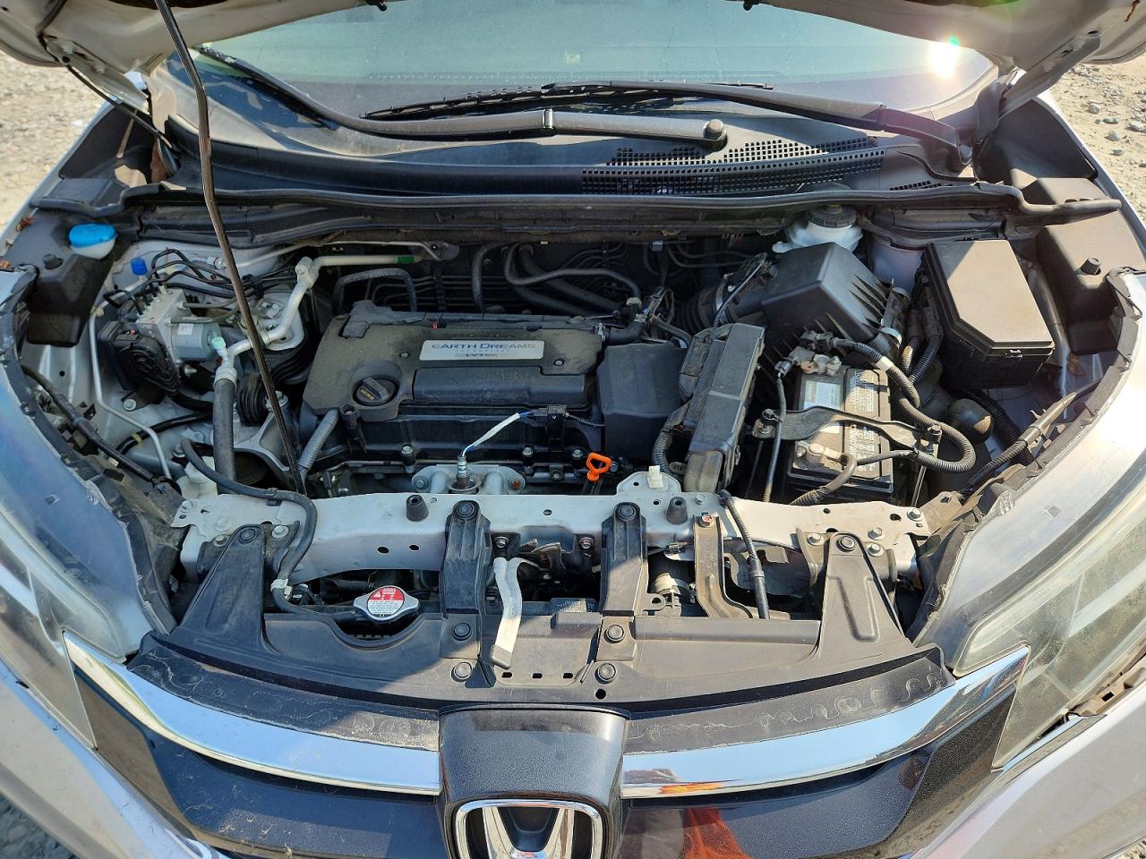 2015 Honda Cr-v Exl Silver vin: 2HKRM3H77FH529195