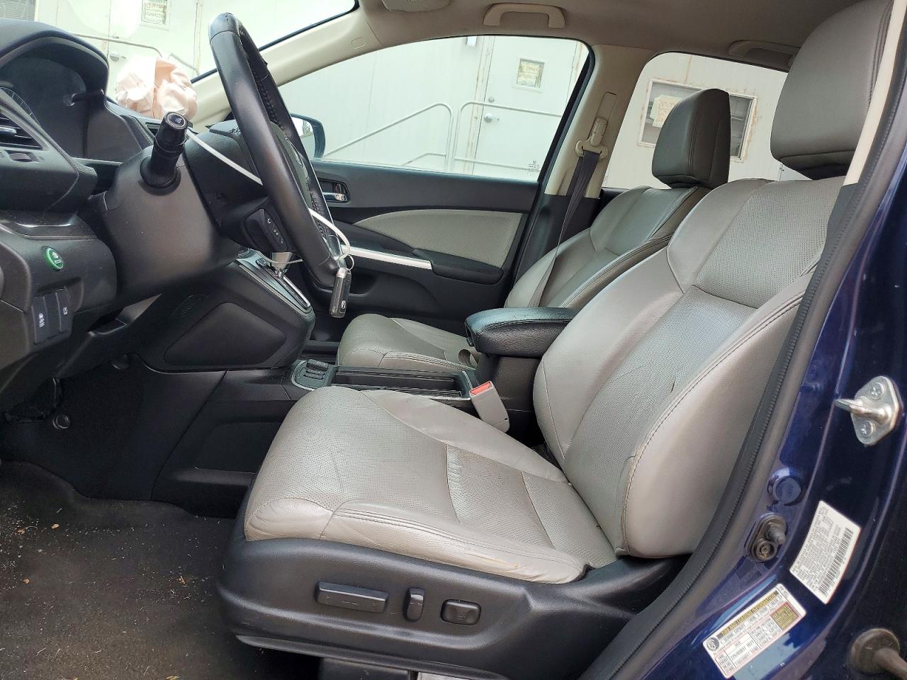 2015 Honda Cr-v Exl Blue vin: 2HKRM3H77FH555375