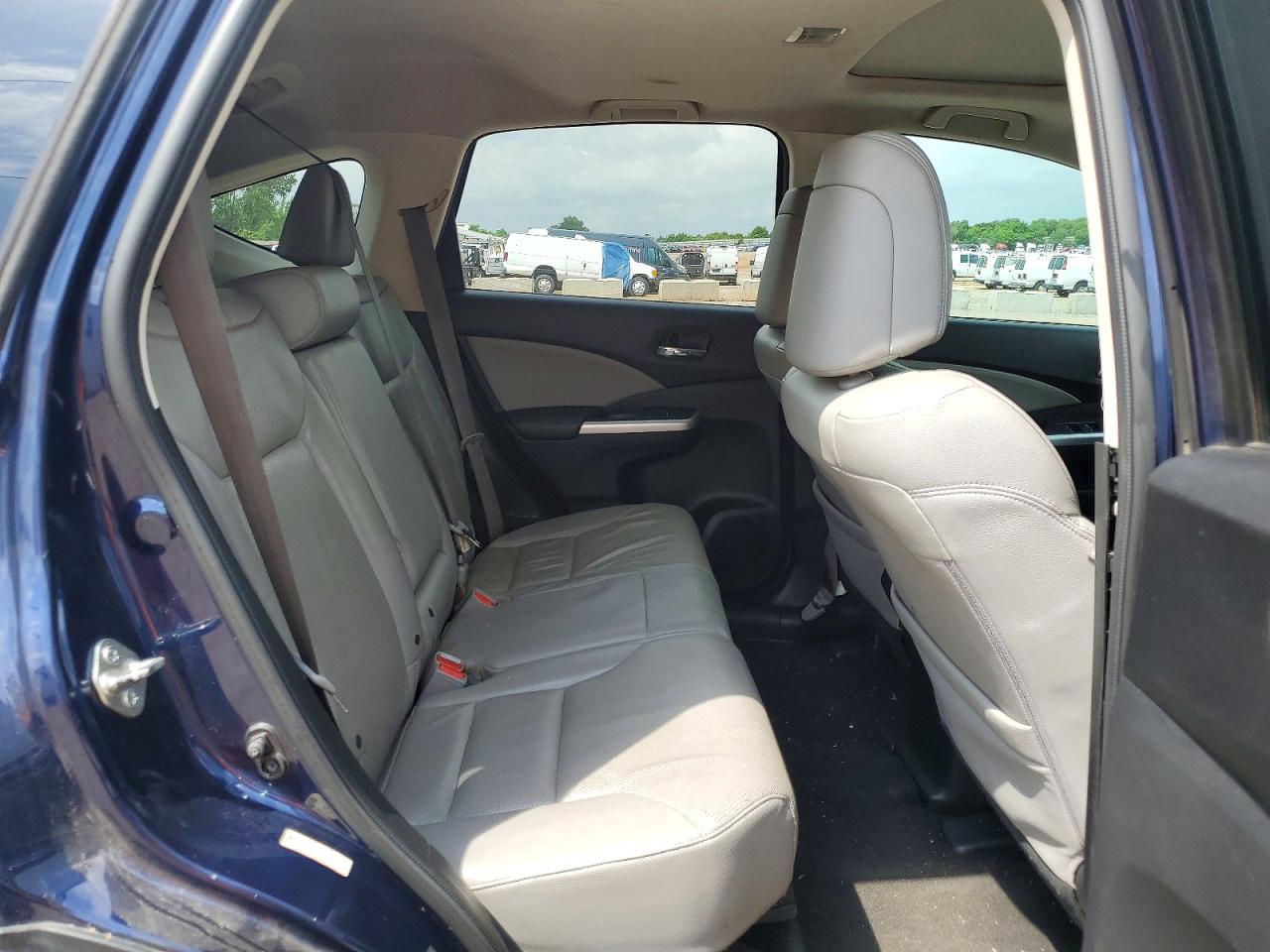 2015 Honda Cr-v Exl Blue vin: 2HKRM3H77FH555375