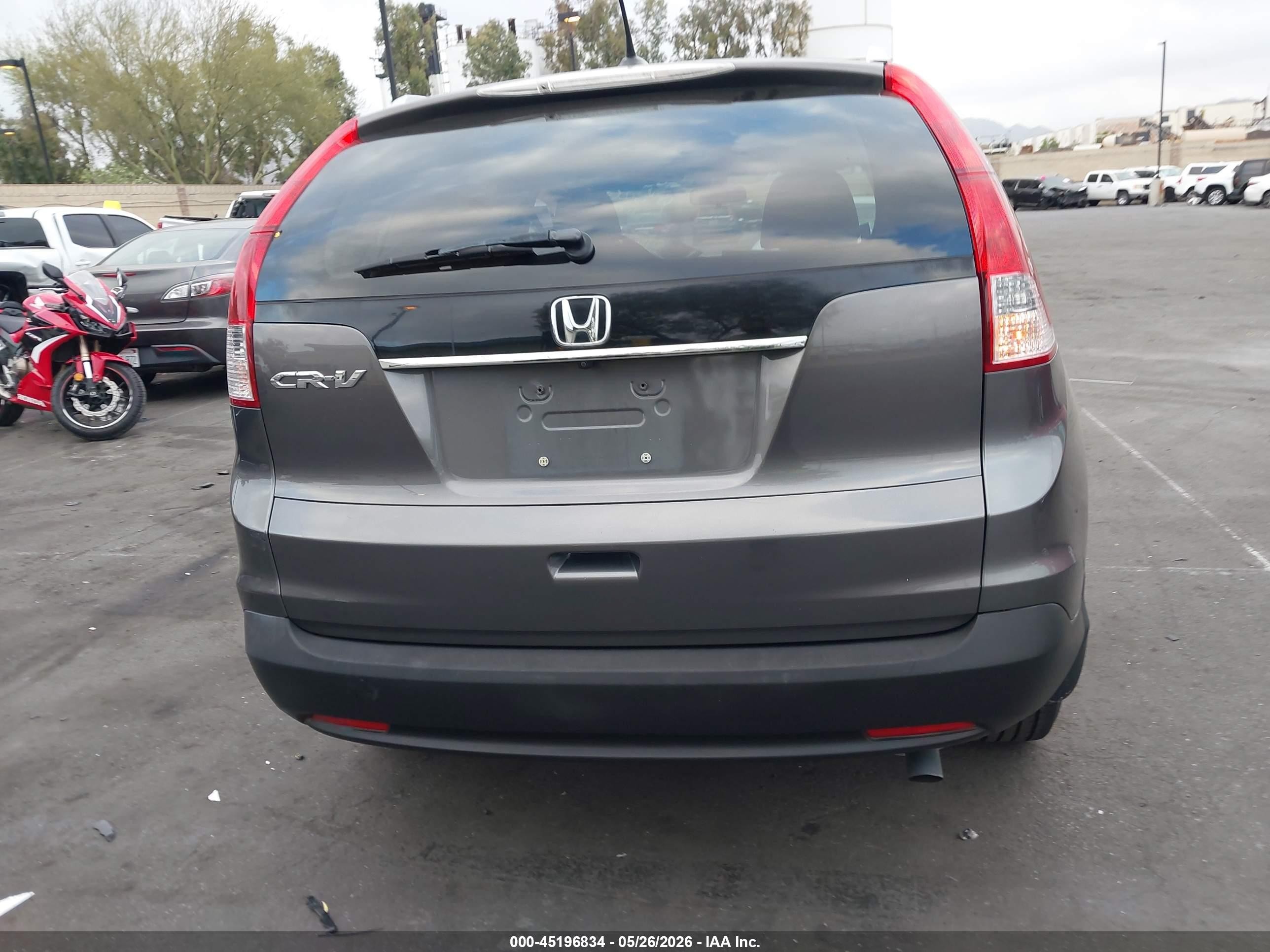 2013 Honda Cr-v Ex-l Gray vin: 2HKRM3H78DH502214