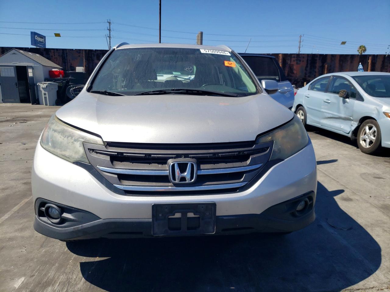2013 Honda Cr-v Exl Silver vin: 2HKRM3H78DH521460