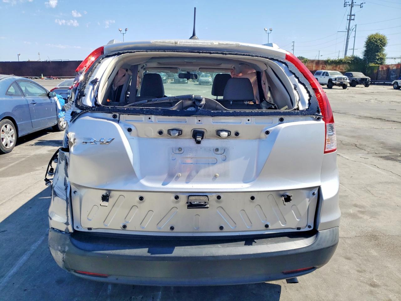 2013 Honda Cr-v Exl Silver vin: 2HKRM3H78DH521460