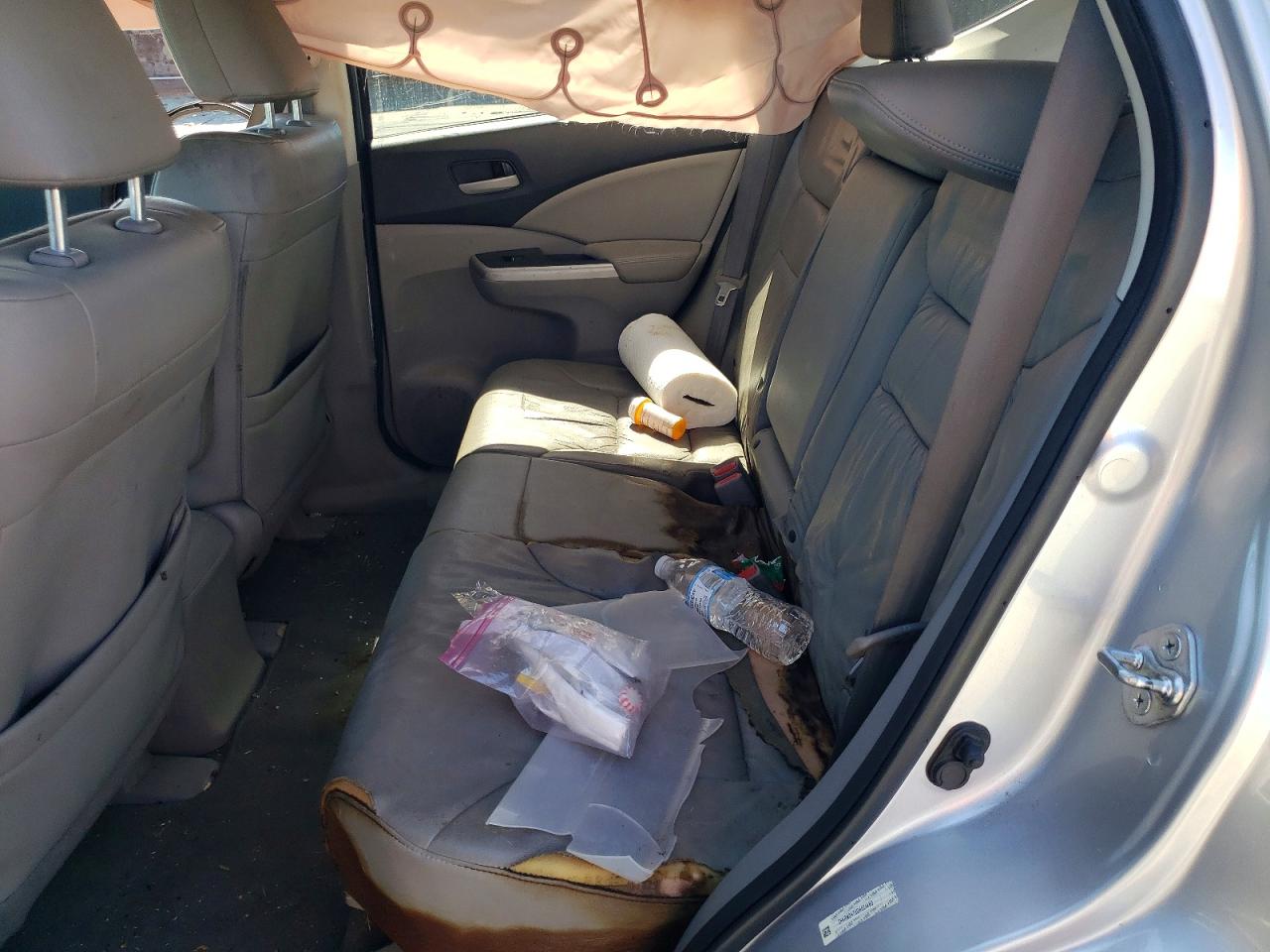2013 Honda Cr-v Exl Silver vin: 2HKRM3H78DH521460