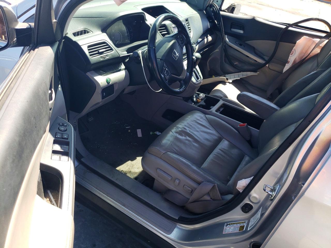 2013 Honda Cr-v Exl Silver vin: 2HKRM3H78DH521460
