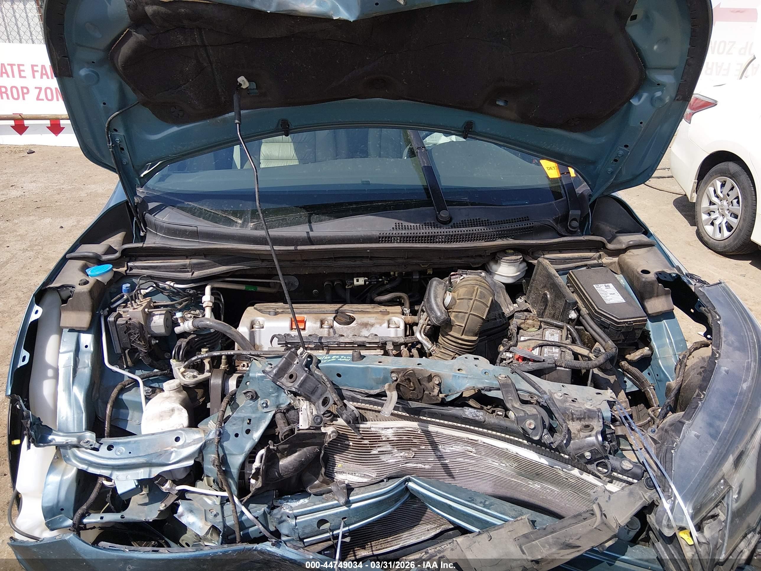 2013 Honda Cr-v Ex-l Light Blue vin: 2HKRM3H78DH522382