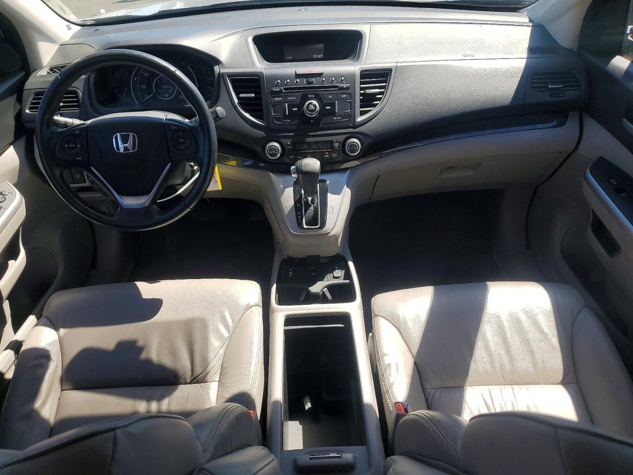 2014 Honda Cr-v Exl Silver vin: 2HKRM3H78EH504336