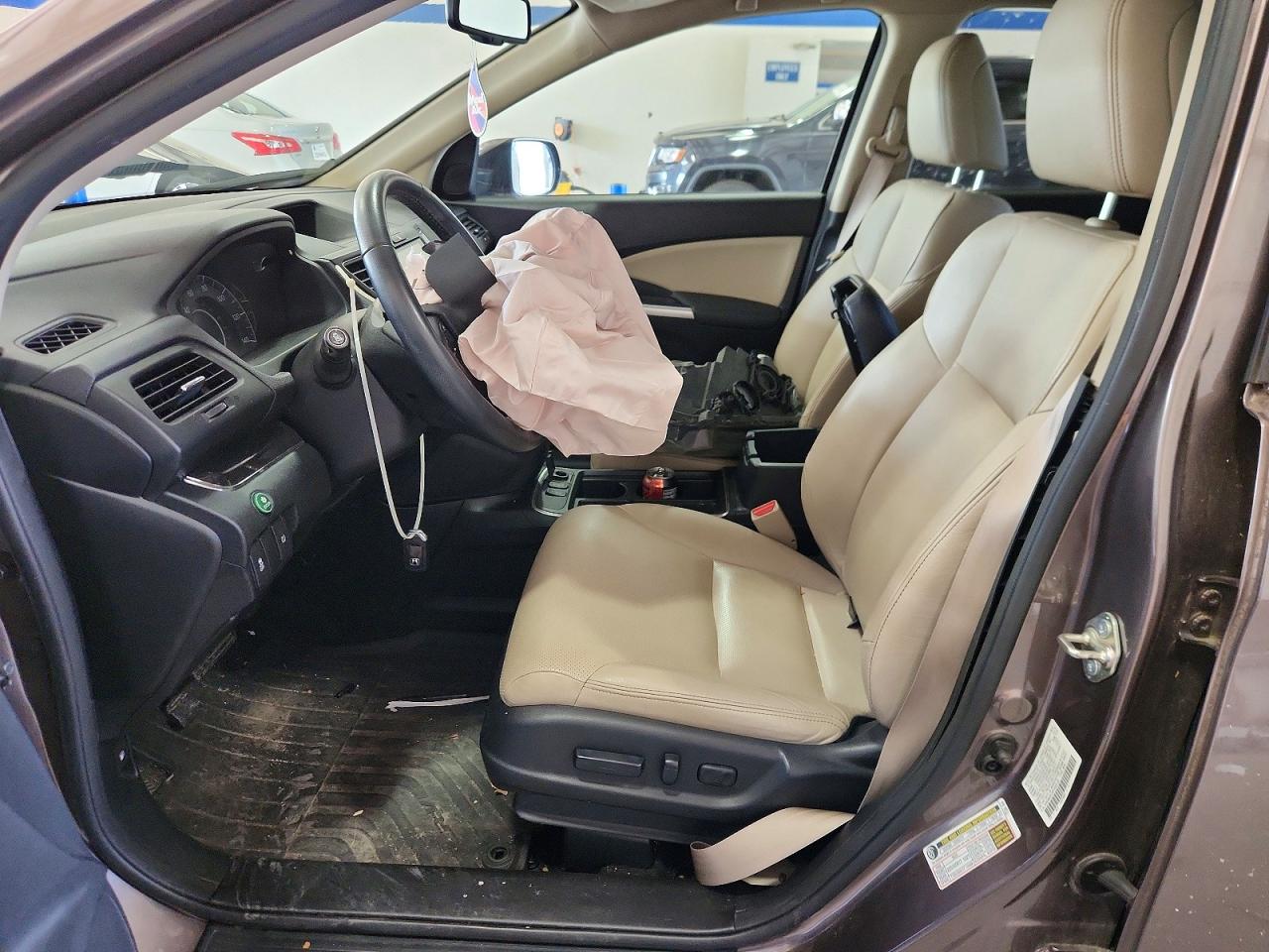 2015 Honda Cr-v Exl Gray vin: 2HKRM3H78FH500126