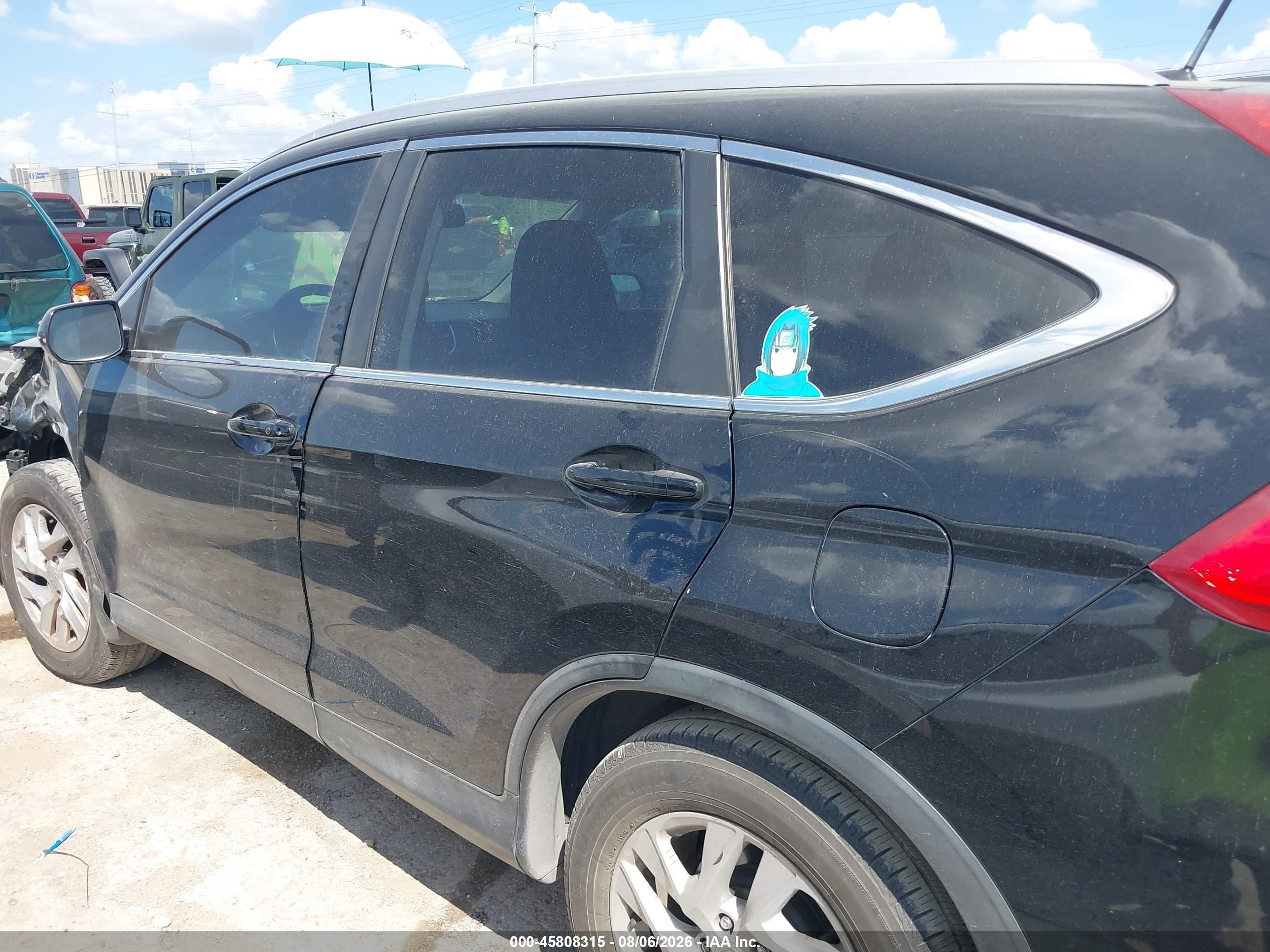 2015 Honda Cr-v Ex-l Черный vin: 2HKRM3H78FH513233