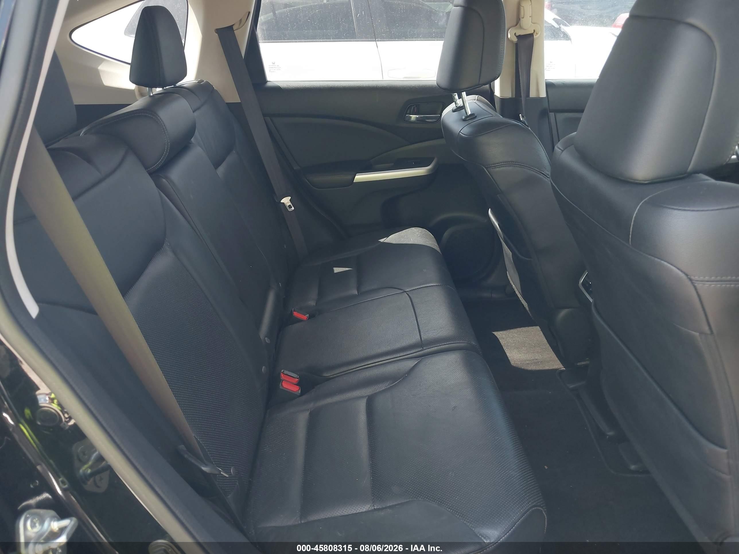 2015 Honda Cr-v Ex-l Черный vin: 2HKRM3H78FH513233