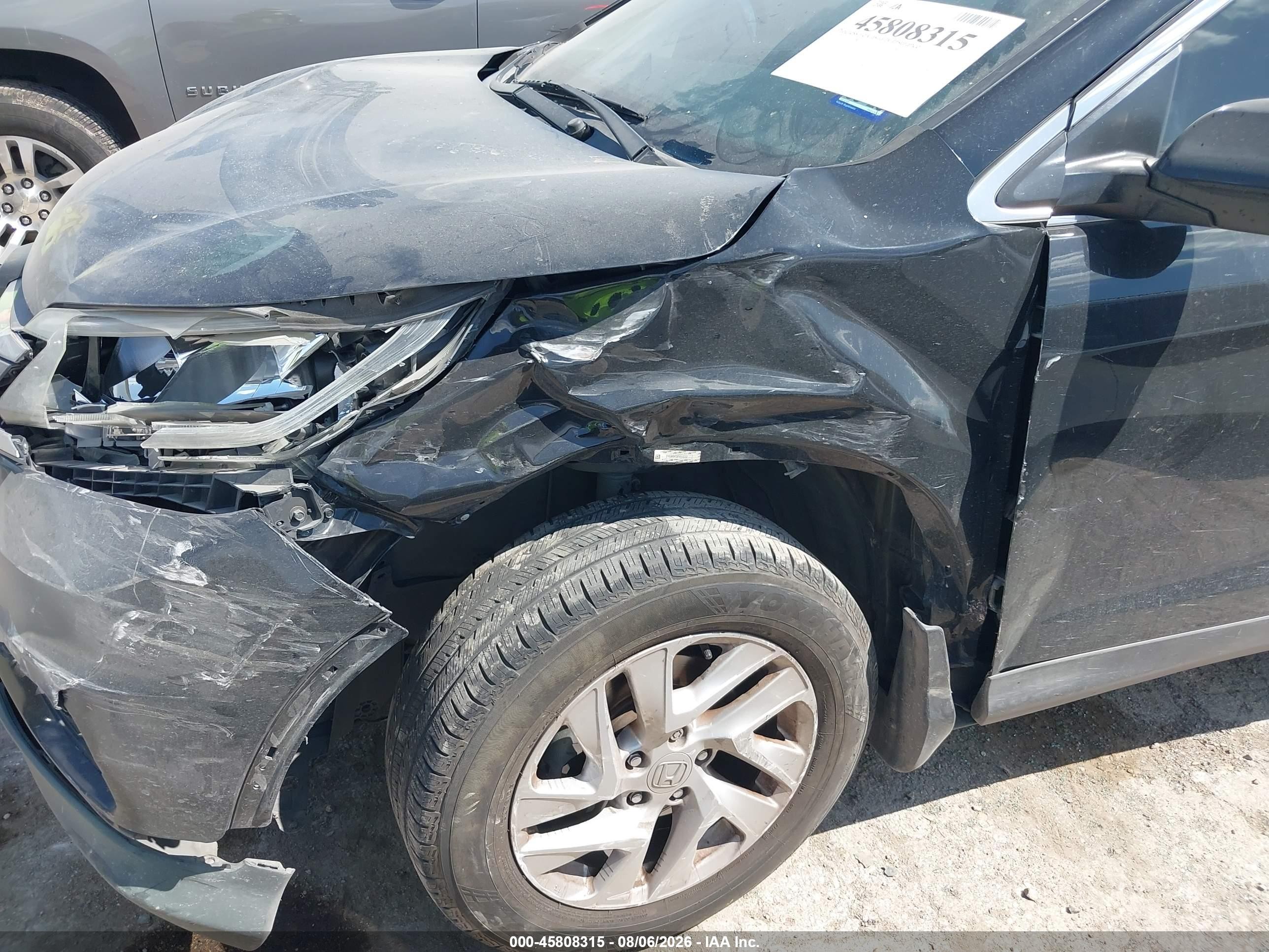2015 Honda Cr-v Ex-l Черный vin: 2HKRM3H78FH513233