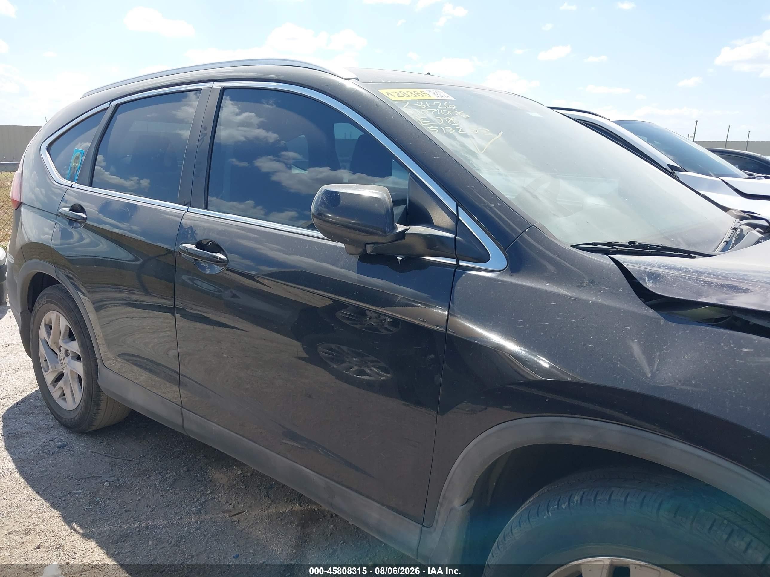 2015 Honda Cr-v Ex-l Черный vin: 2HKRM3H78FH513233