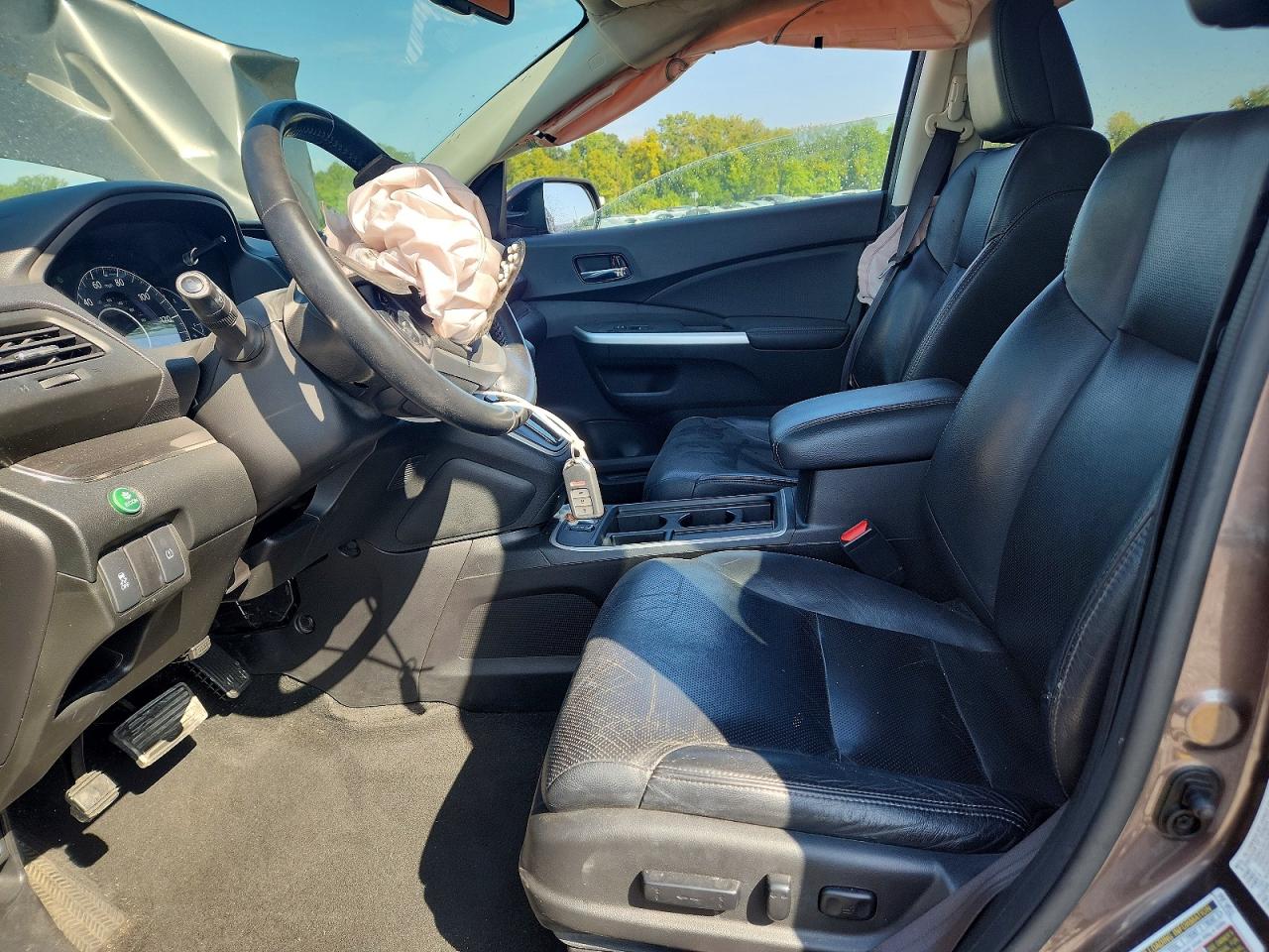 2015 Honda Cr-v Exl Gray vin: 2HKRM3H78FH522062