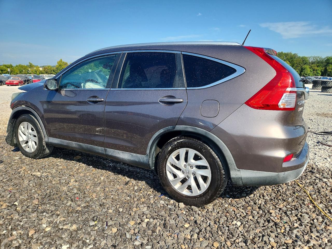 2015 Honda Cr-v Exl Gray vin: 2HKRM3H78FH522062