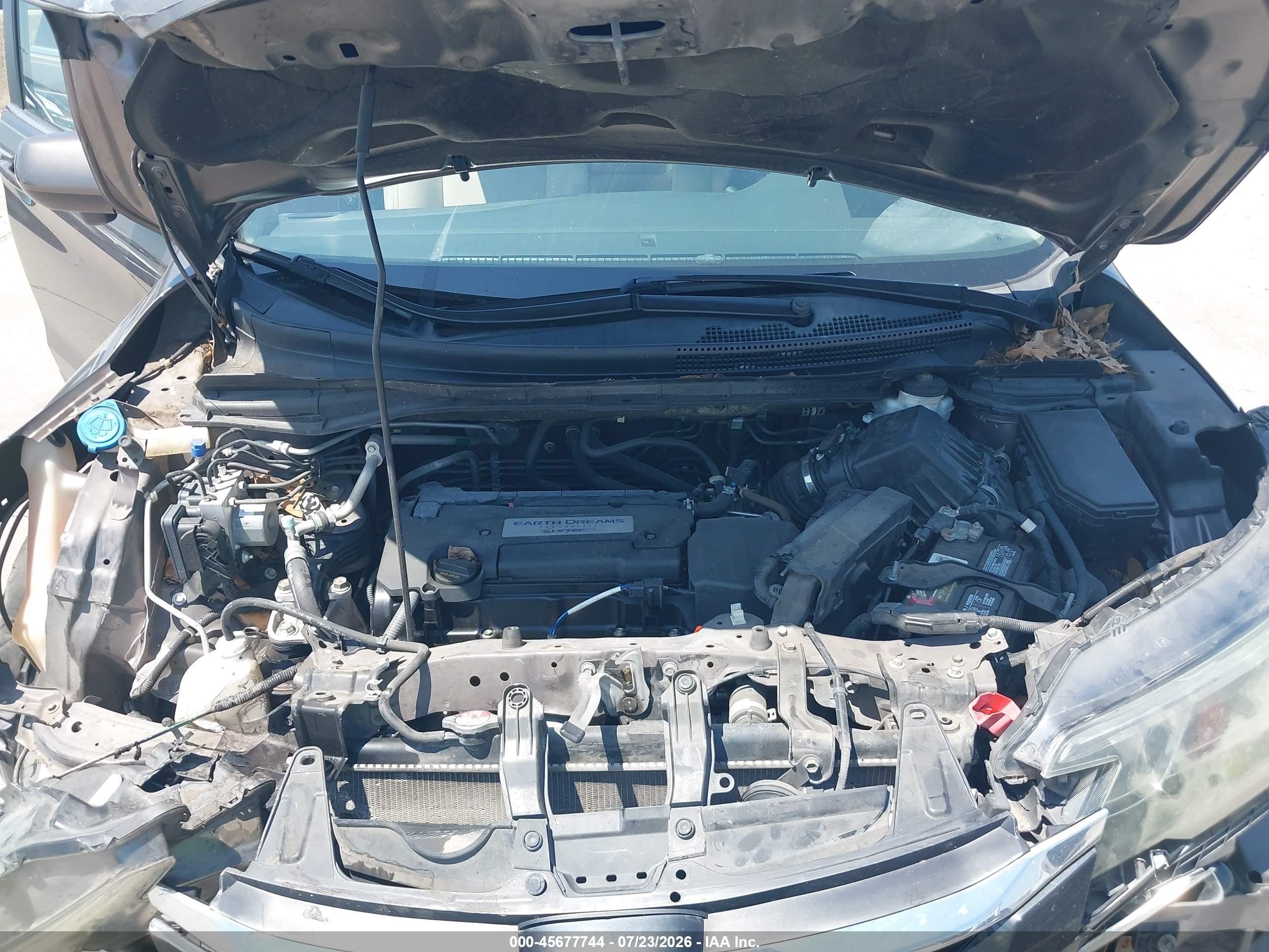 2015 Honda Cr-v Ex-l Gray vin: 2HKRM3H78FH533269