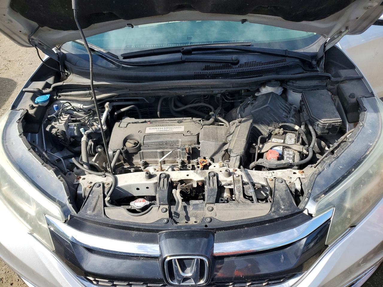 2015 Honda Cr-v Exl Серебряный vin: 2HKRM3H78FH542263