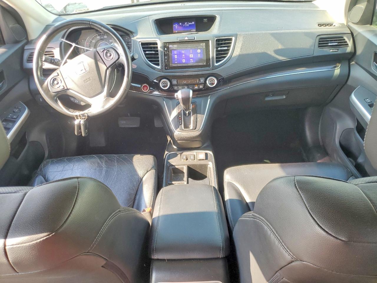 2015 Honda Cr-v Exl Gray vin: 2HKRM3H78FH550511