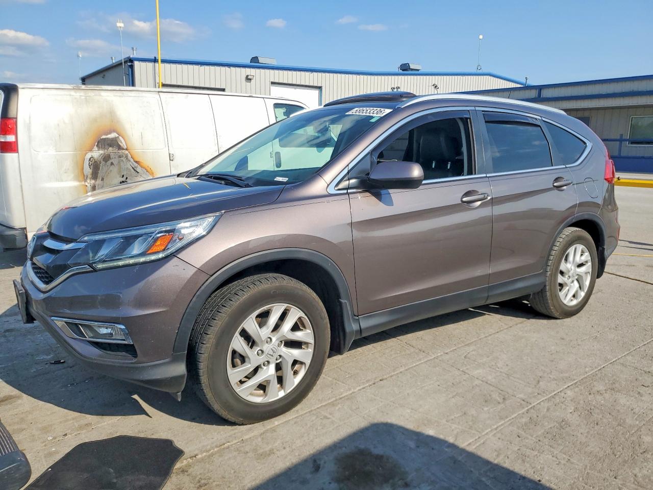 2015 Honda Cr-v Exl Серый vin: 2HKRM3H78FH550511