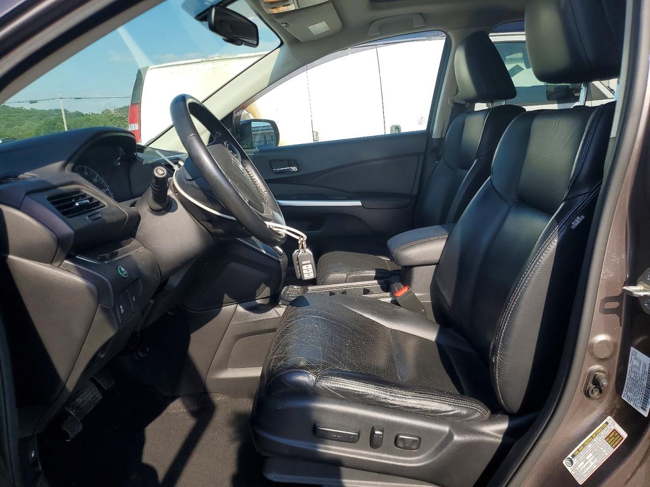 2015 Honda Cr-v Exl Gray vin: 2HKRM3H78FH550511