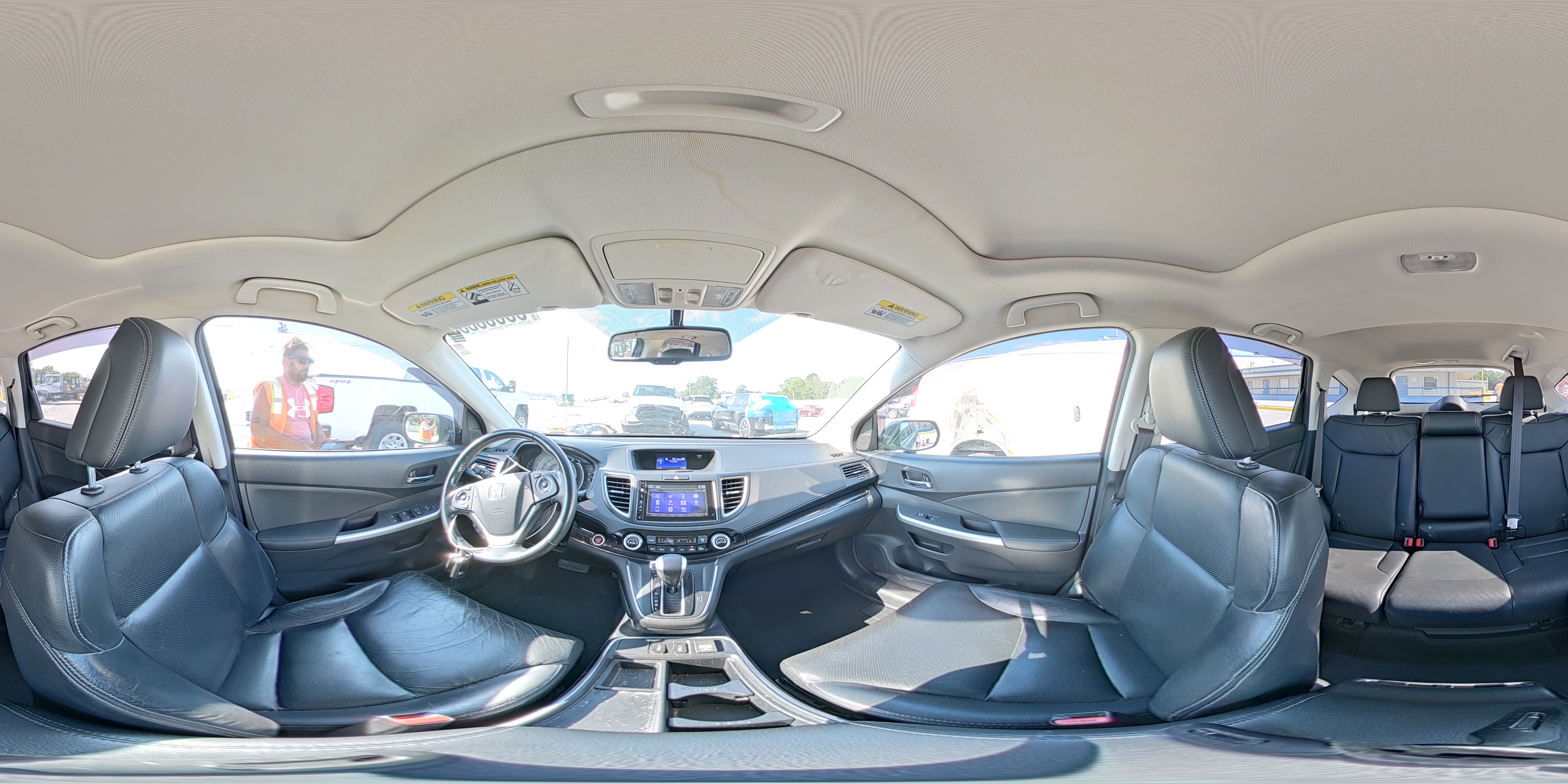 2015 Honda Cr-v Exl Gray vin: 2HKRM3H78FH550511