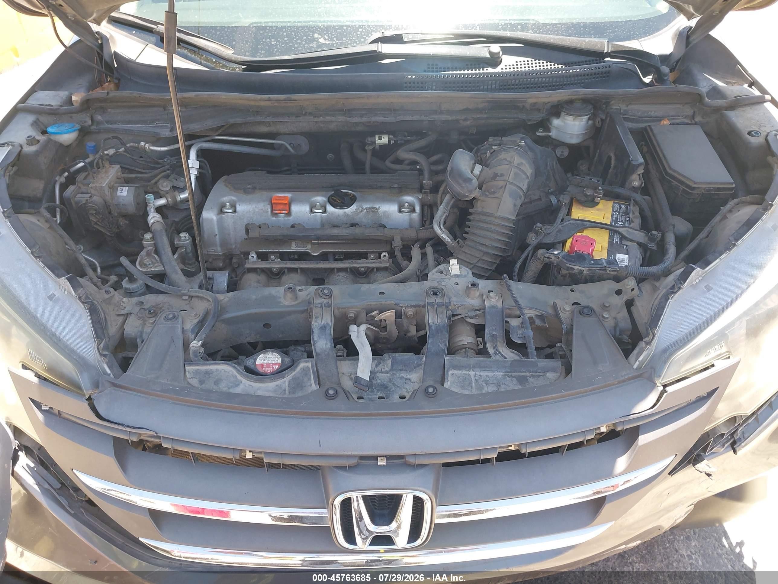 2013 Honda Cr-v Ex-l Gray vin: 2HKRM3H79DH501539
