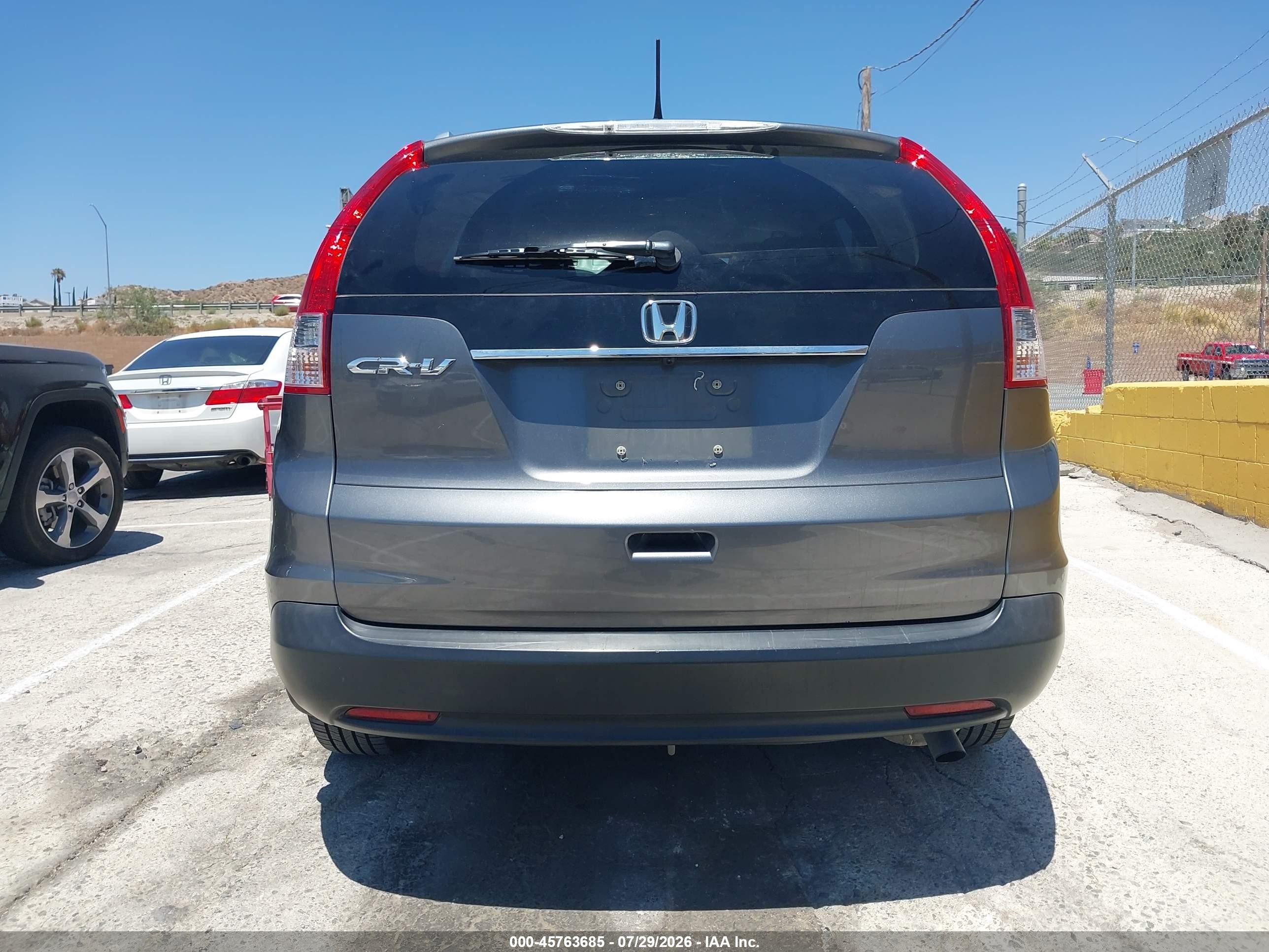 2013 Honda Cr-v Ex-l Gray vin: 2HKRM3H79DH501539
