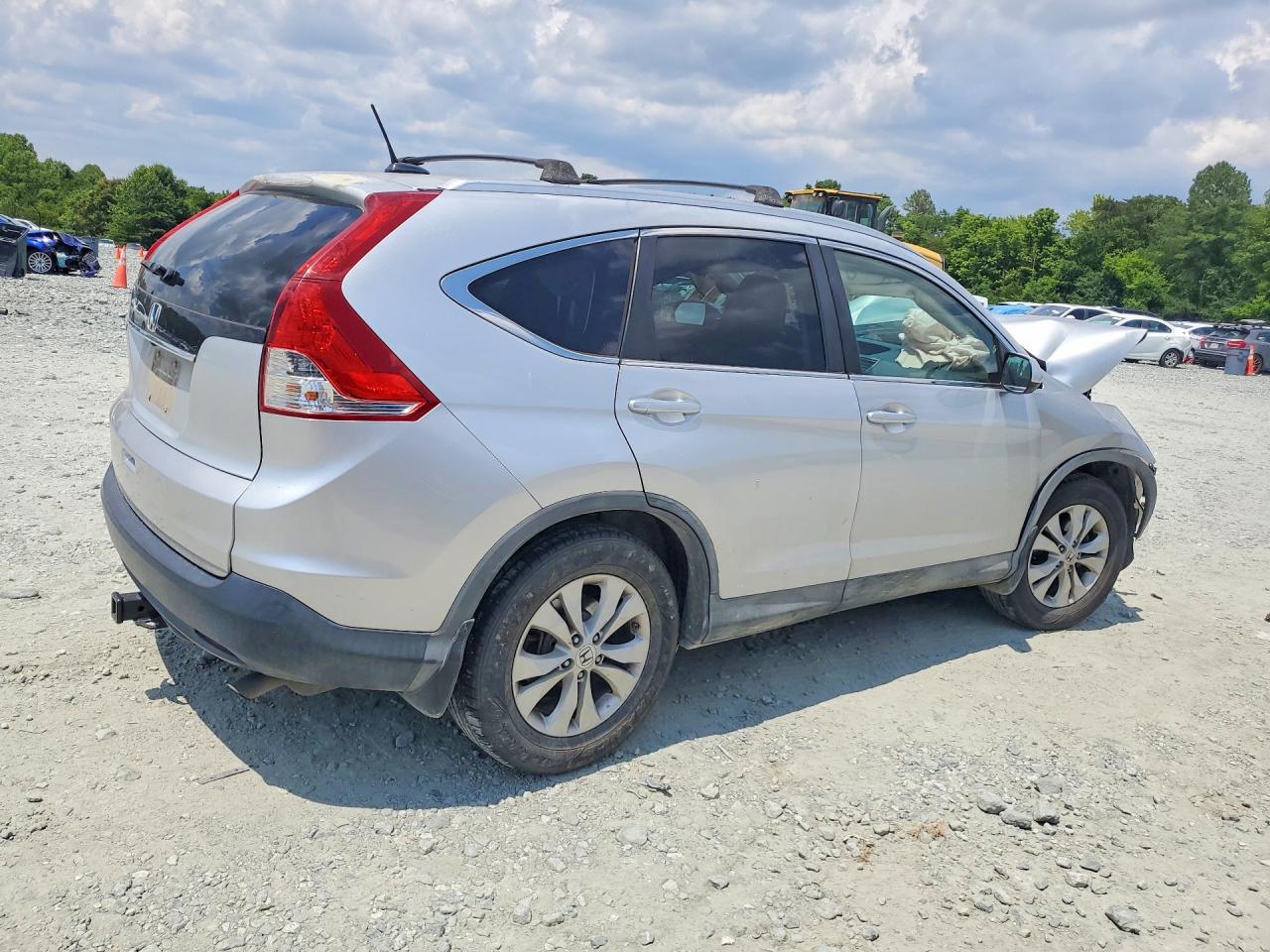 2013 Honda Cr-v Exl Silver vin: 2HKRM3H79DH505901