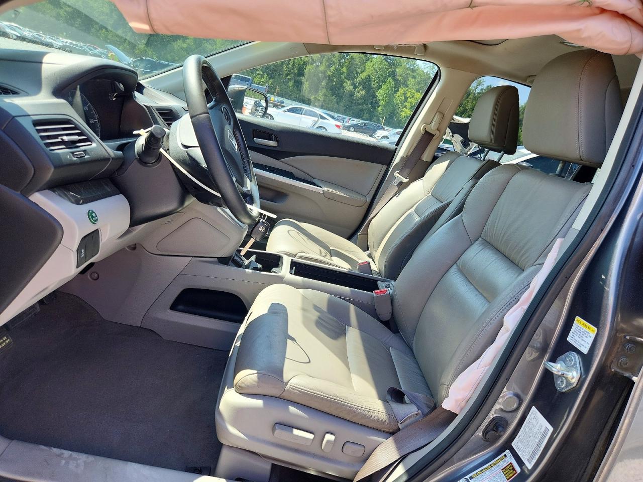 2013 Honda Cr-v Exl Угольный vin: 2HKRM3H79DH510158