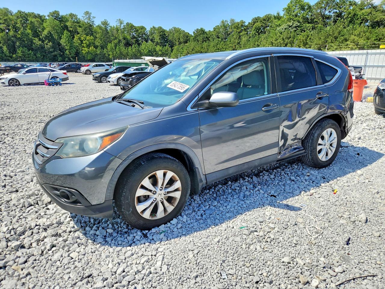 2013 Honda Cr-v Exl Угольный vin: 2HKRM3H79DH510158