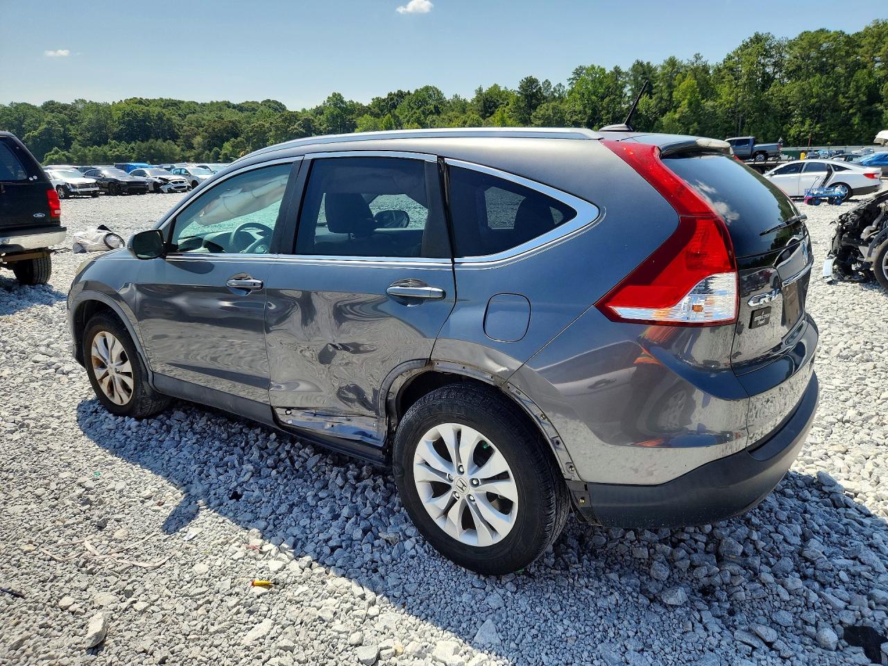 2013 Honda Cr-v Exl Угольный vin: 2HKRM3H79DH510158