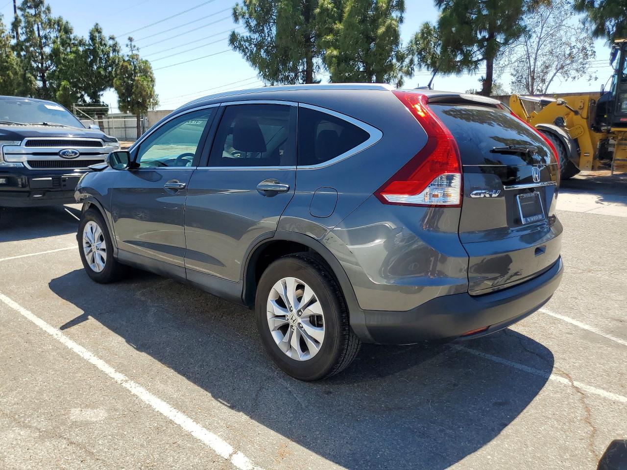2013 Honda Cr-v Exl Gray vin: 2HKRM3H79DH518938