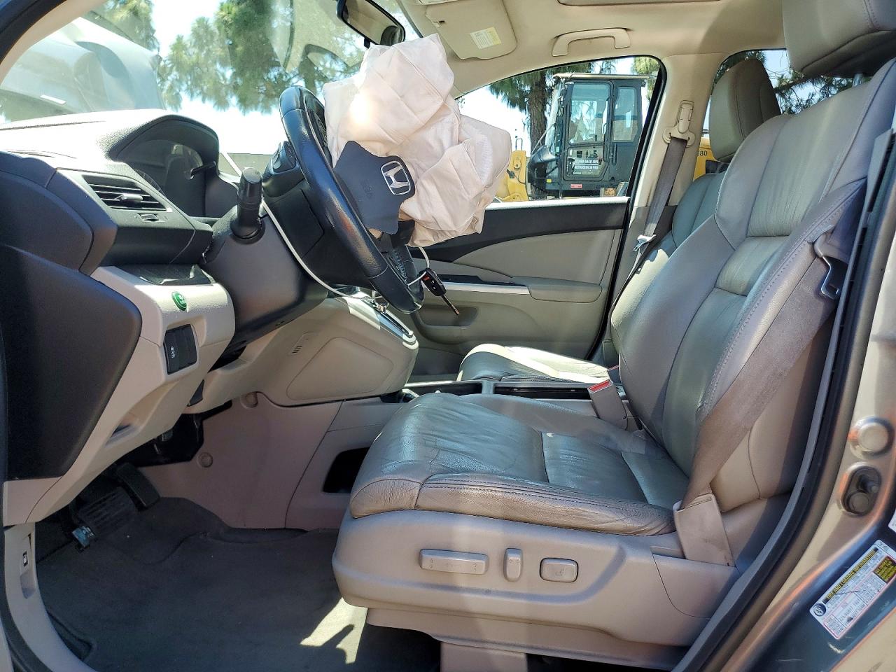 2013 Honda Cr-v Exl Gray vin: 2HKRM3H79DH518938