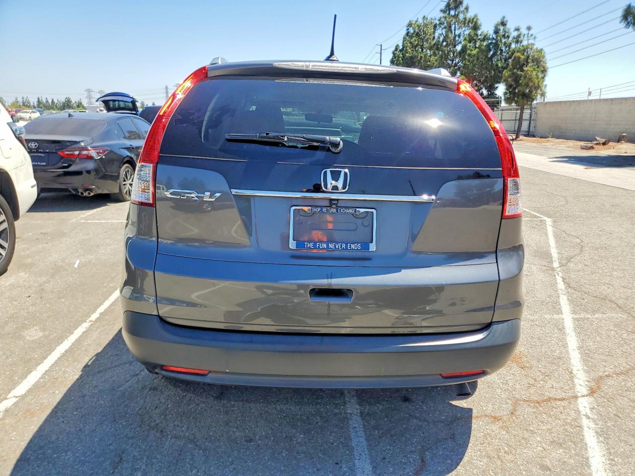 2013 Honda Cr-v Exl Gray vin: 2HKRM3H79DH518938