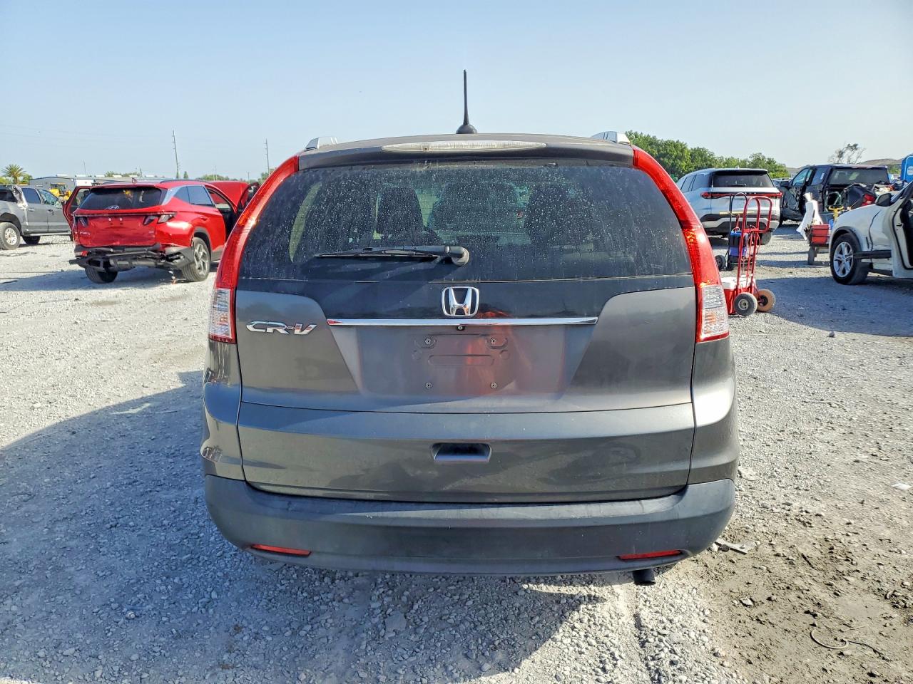 2014 Honda Cr-v Exl Gray vin: 2HKRM3H79EH520190