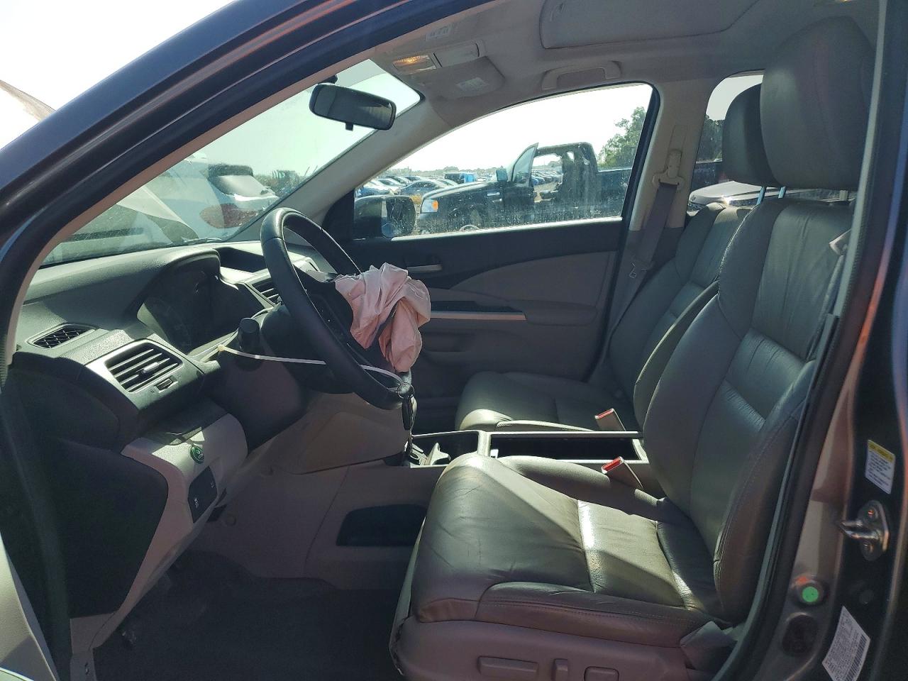 2014 Honda Cr-v Exl Gray vin: 2HKRM3H79EH520190