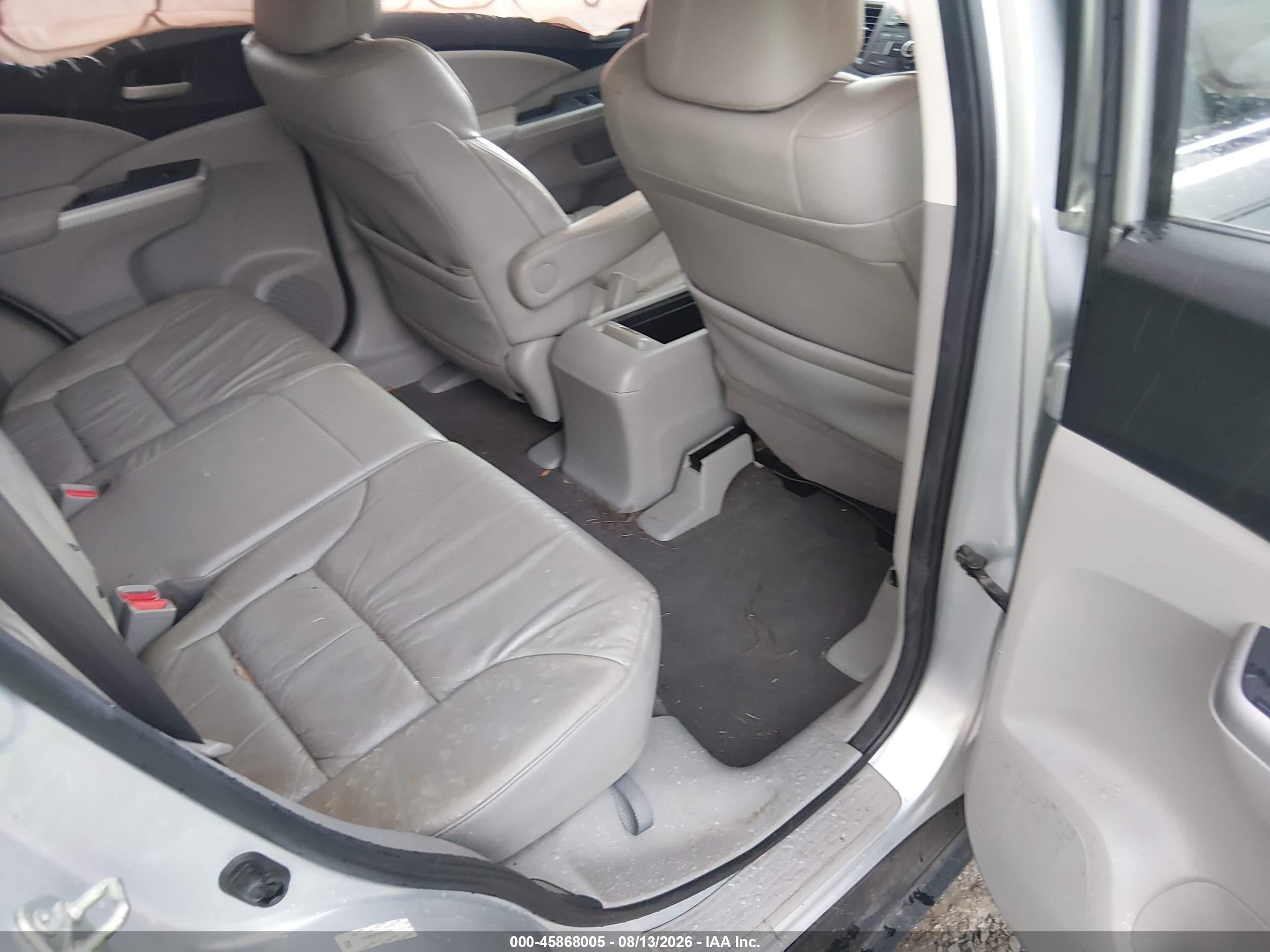 2014 Honda Cr-v Ex-l Silver vin: 2HKRM3H79EH527107
