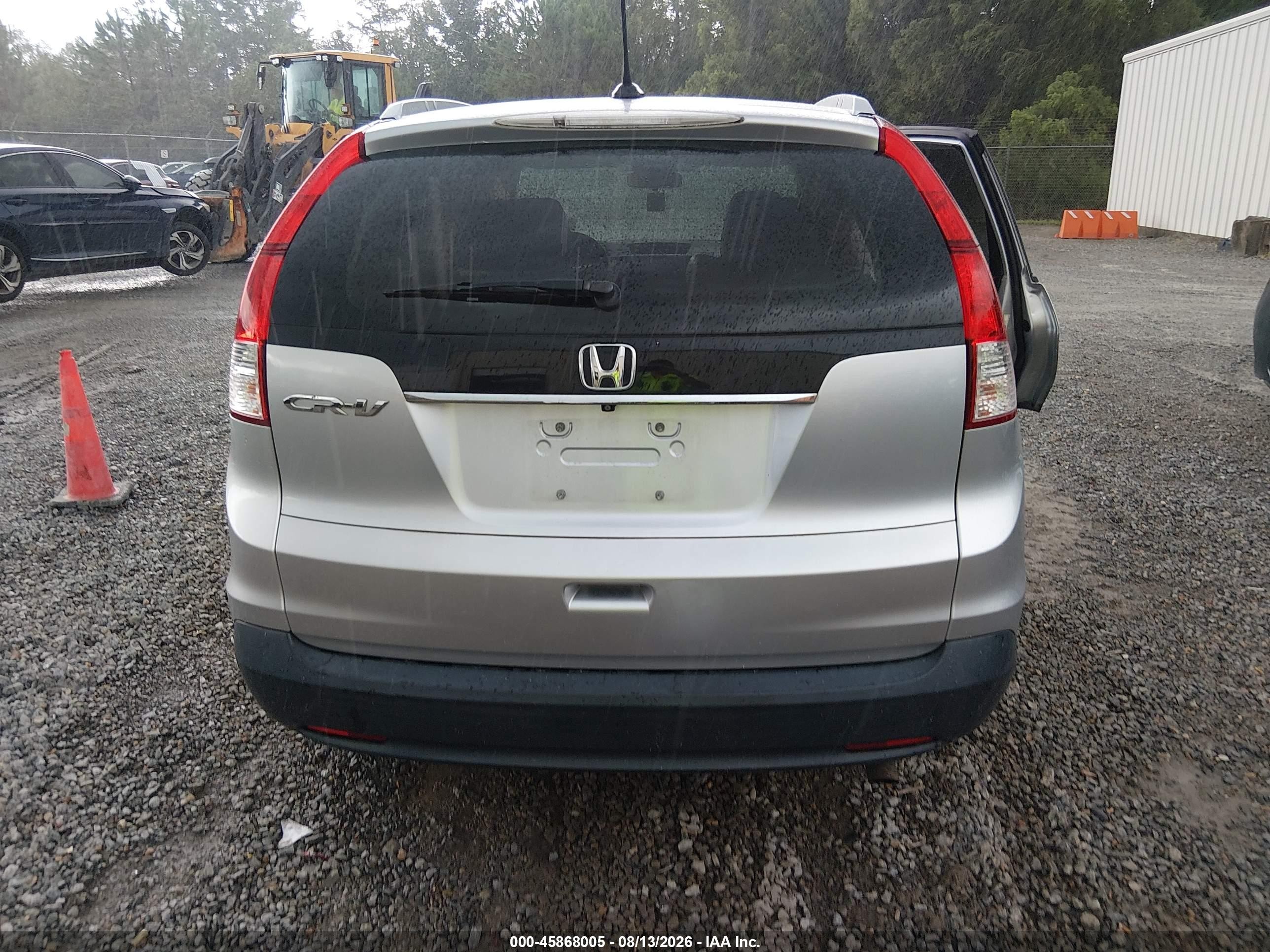 2014 Honda Cr-v Ex-l Silver vin: 2HKRM3H79EH527107