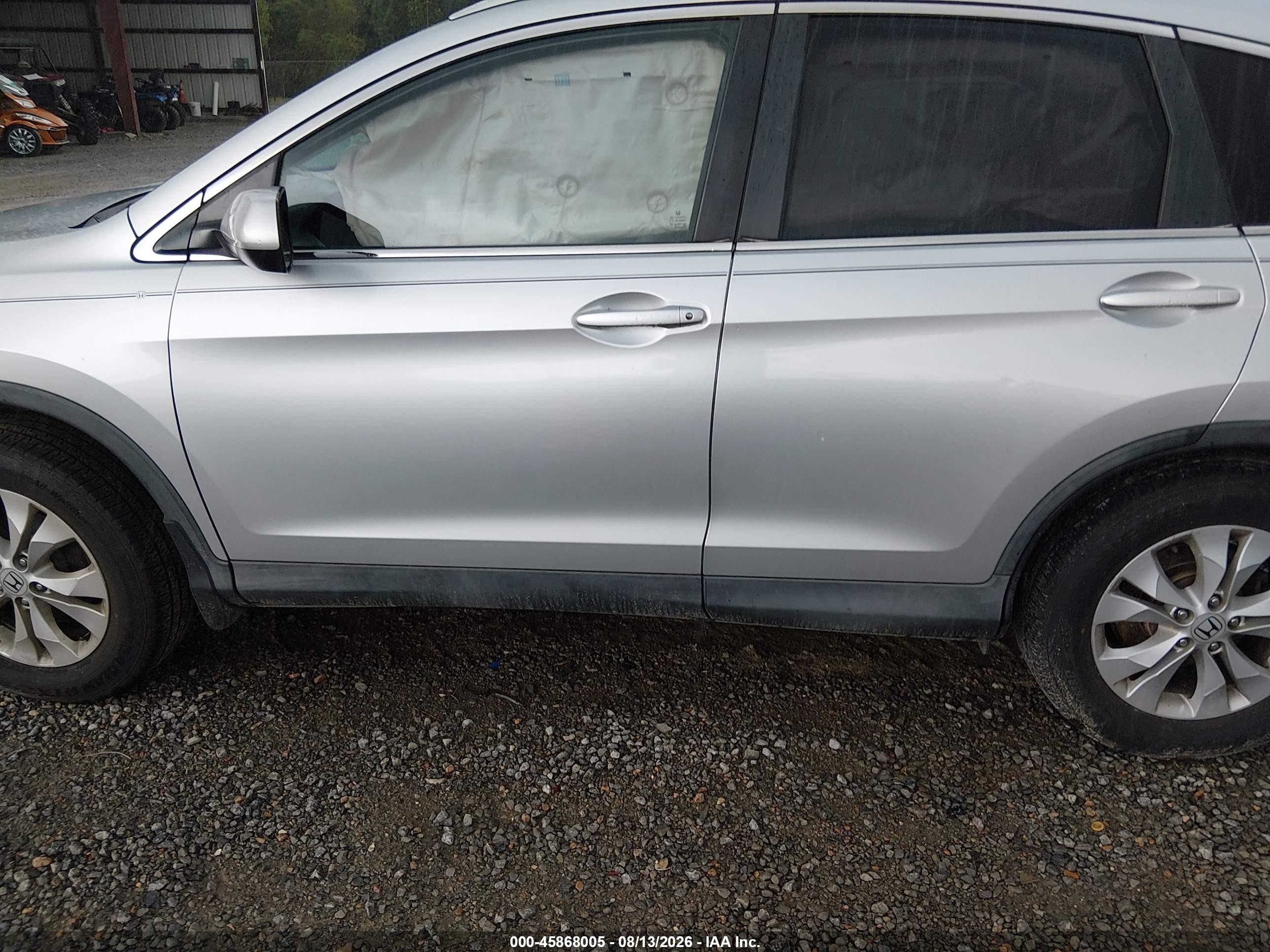 2014 Honda Cr-v Ex-l Silver vin: 2HKRM3H79EH527107