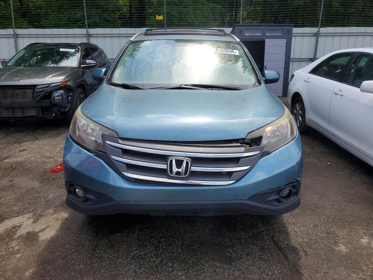 2014 Honda Cr-v Turquoise vin: 2HKRM3H79EH541931