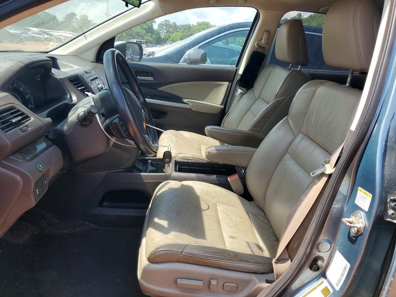 2014 Honda Cr-v Turquoise vin: 2HKRM3H79EH541931