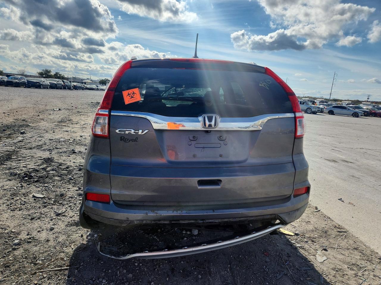 2015 Honda Cr-v Exl Charcoal vin: 2HKRM3H79FH509210