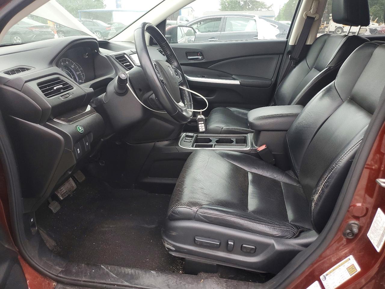 2015 Honda Cr-v Exl Maroon vin: 2HKRM3H79FH540523
