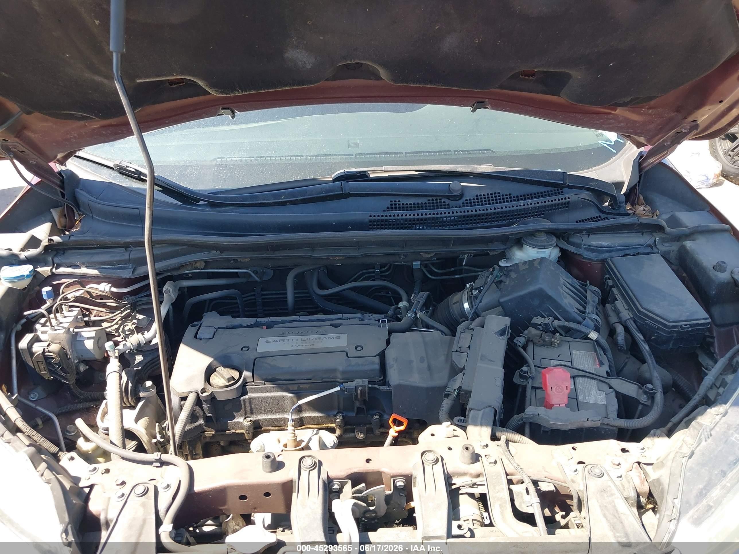 2015 Honda Cr-v Ex-l Maroon vin: 2HKRM3H79FH558763