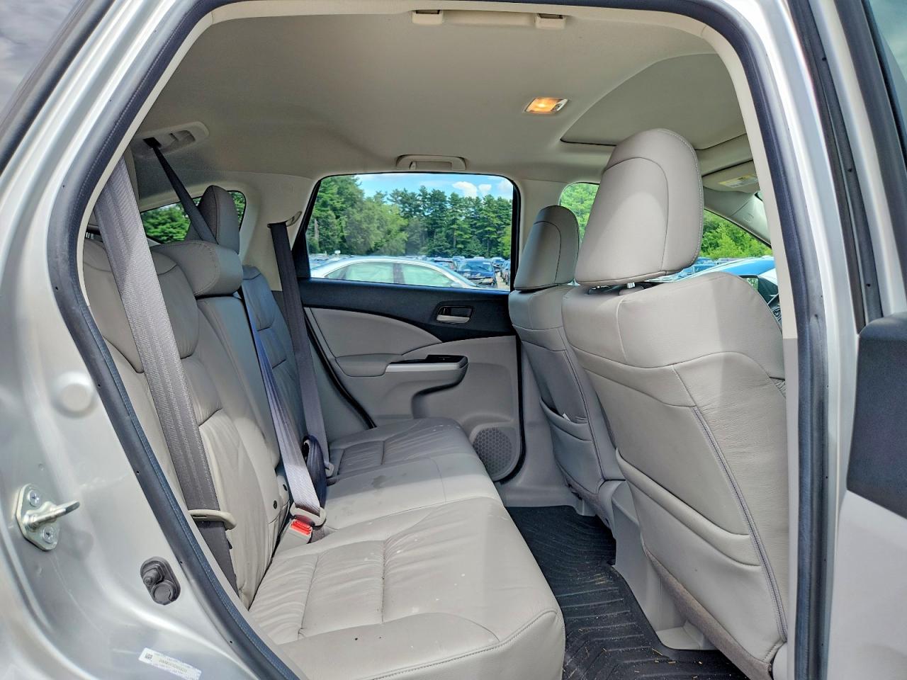 2013 Honda Cr-v Exl Silver vin: 2HKRM3H7XDH508256