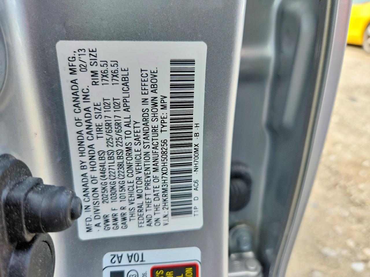 2013 Honda Cr-v Exl Silver vin: 2HKRM3H7XDH508256
