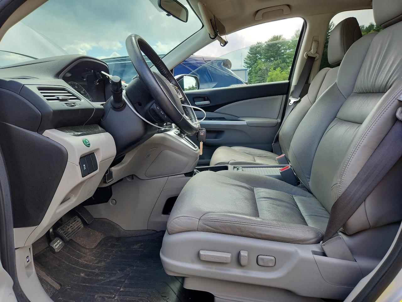 2013 Honda Cr-v Exl Silver vin: 2HKRM3H7XDH508256