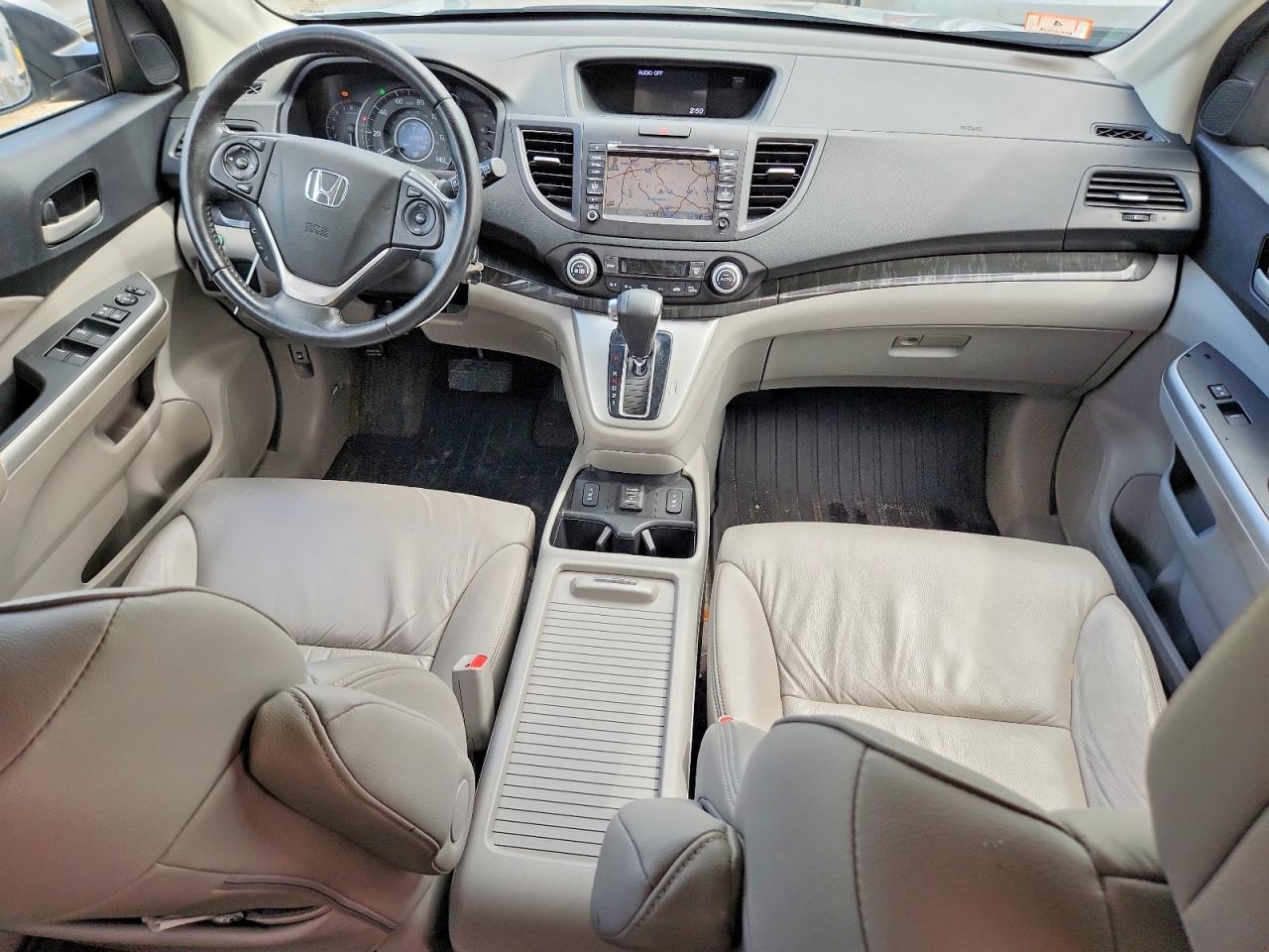 2013 Honda Cr-v Exl Silver vin: 2HKRM3H7XDH508256