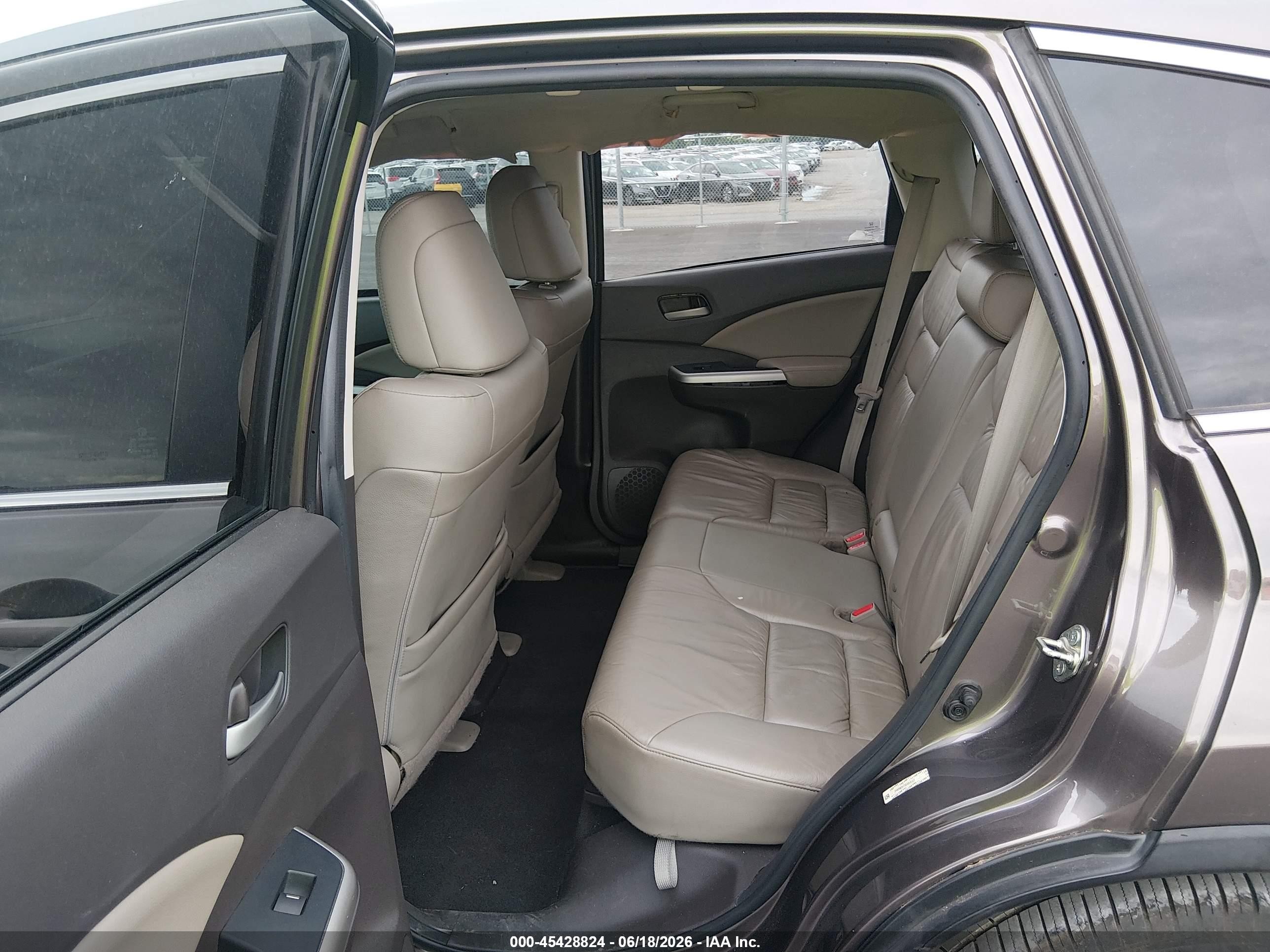 2014 Honda Cr-v Ex-l Коричневый vin: 2HKRM3H7XEH515127