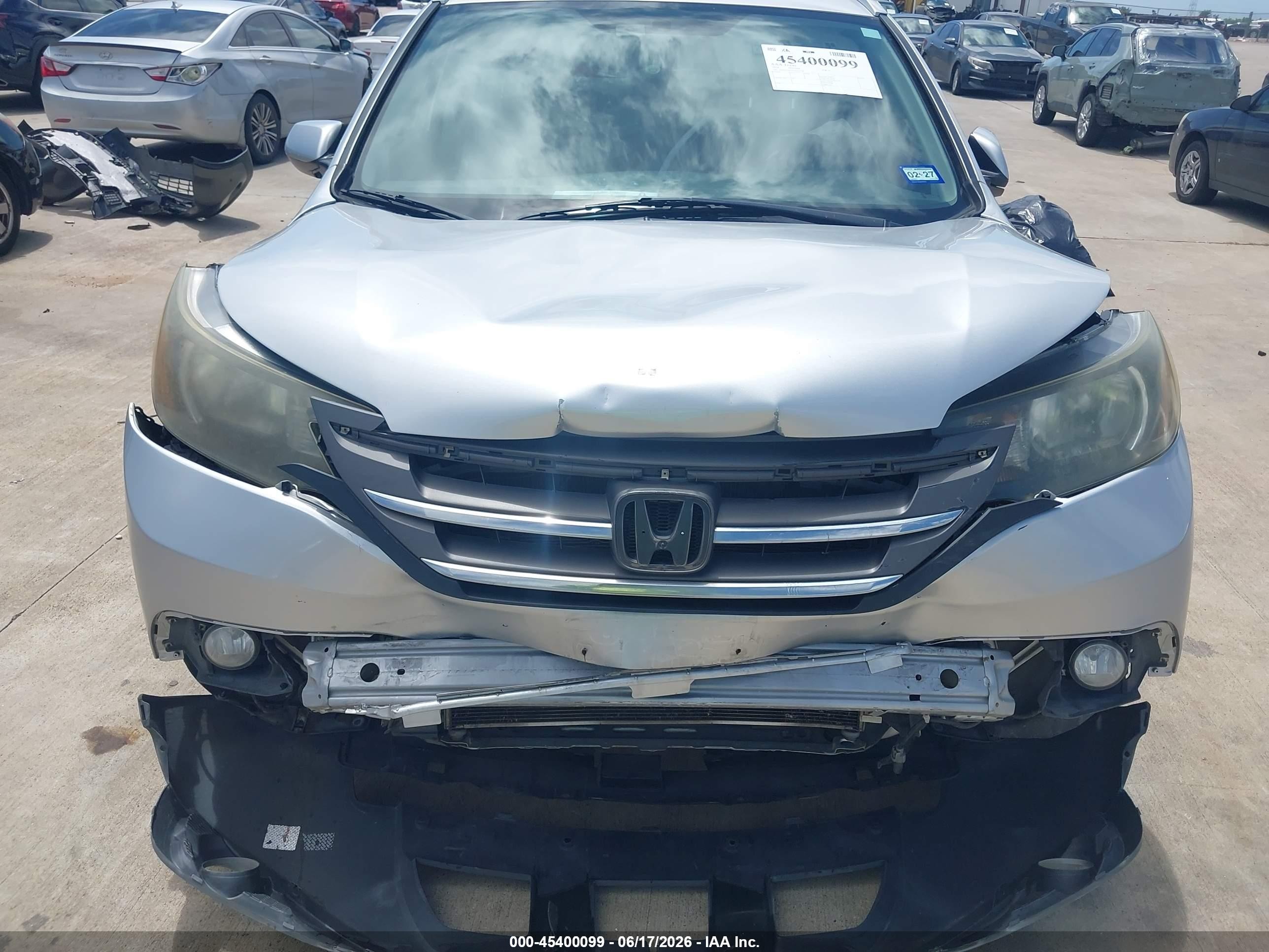 2014 Honda Cr-v Ex-l Silver vin: 2HKRM3H7XEH515158