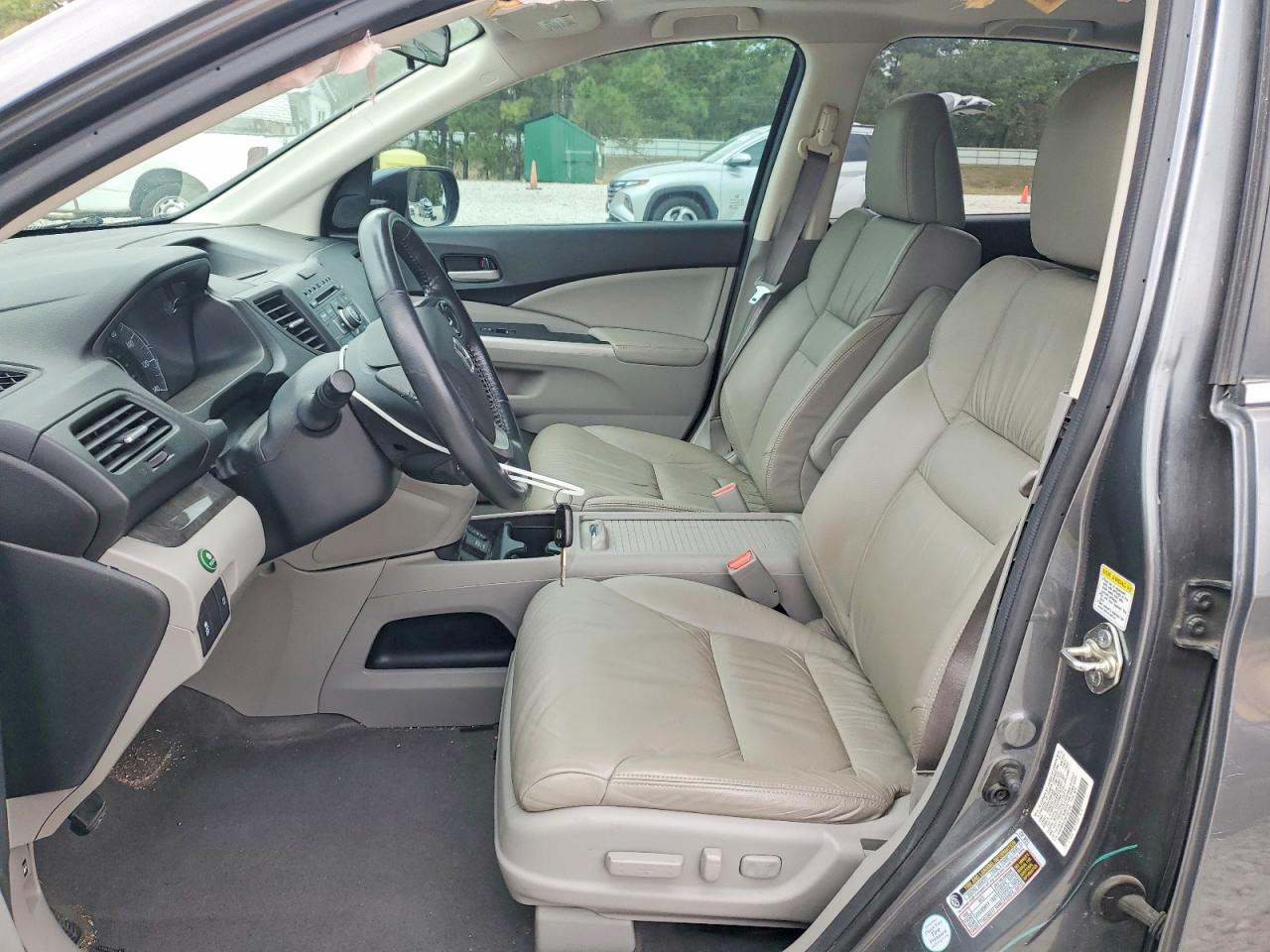 2014 Honda Cr-v Exl Gray vin: 2HKRM3H7XEH521266